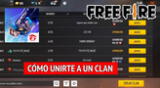 Conoce cuáles son los pasos para unirte a un clan en Free Fire y recibir muchas recompensas.
