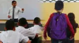 Estudiantes de colegios nacionales deberán asistir a clases con total normalidad.