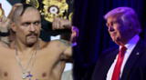 Usyn invita a Donal Trump a vivir en Ucrania