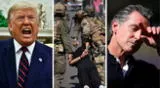 Donald Trump critica a Gavin Newsom por minimizar los disturbios en Los Ángeles.