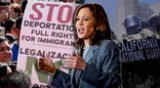 Kamala Harris se pronuncia sobre el despliegue de la Guardia Nacional en California.