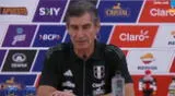 Óscar Ibáñez se refirió a futbolista de la selección peruana.