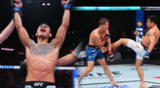 José Ochoa, peleador peruano en la UFC Atlanta