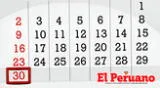 Conoce si se confirmó que el 30 de junio será día no laborable tras el feriado del 29. Conoce si se confirmó que el 30 de junio será día no laborable tras el feriado del 29.