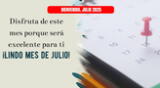 Mes de julio: frases para darle la bienvenida