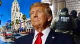 Donald Trump demandó a Los Ángeles por no acatar y obstruir la aplicación de las leyes contra los inmigrantes.