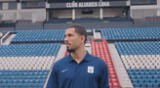 Sergio Peña fue presentado como nuevo jugador de Alianza Lima.