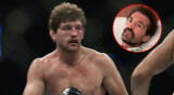 Ben Askren aparece tras haberse sometido en un trasplante doble pulmón. Ben Askren aparece tras haberse sometido en un trasplante doble pulmón.