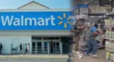 Cliente graba a agentes migratorios acorralando a un hombre en Walmart.