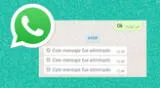 Así podrás saber o que decía exactamente un mensaje borrado de WhatsApp en tu teléfono Android. Así podrás saber o que decía exactamente un mensaje borrado de WhatsApp en tu teléfono Android.