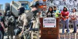 Los dirigentes se reunieron en La Placita Olvera de la ciudad de Los Ángeles, California.