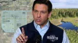 En Florida, Ron DeSantis inauguró una mega obra en beneficio de los Everglades.