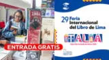 La 29ª Feria Internacional del Libro de Lima otorgará el ingreso libre a ciertos ciudadanos. La 29ª Feria Internacional del Libro de Lima otorgará el ingreso libre a ciertos ciudadanos.
