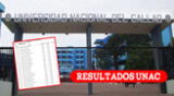 Mira los resultados del examen de admisión Universidad Nacional del Callao 2025.