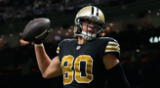Jimmy Graham se retiró de la NFL jugando por última vez con los Saints.