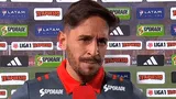 Hohberg no pudo ocultar sus lágrimas después de darle el empate a Cienciano ante Universitario.
