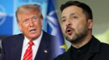 Zelenski agradeció a Trump por su esfuerzo en frenar la guerra y salvaguardar vidas. Zelenski agradeció a Trump por su esfuerzo en frenar la guerra y salvaguardar vidas.