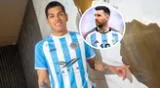 Joao Grimaldo se lució en ataque junto a Lionel Messi.