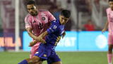 Piero Quispe jugó todo el segundo tiempo el partido de Pumas contra Inter Miami