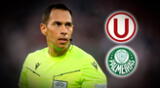 Conmebol designó a polémico arbitro para el Universitario vs Palmeiras
