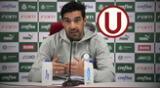 Atención, Universitario: DT de Palmeiras rompe su silencio sobre posible salida tras conflicto con los hinchas