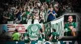 Hinchas de Palmeiras minimizan a la 'U'.