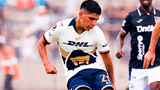 Piero Quispe está jugando hace una temporada y media en Pumas UNAM.
