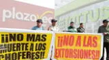 El nuevo paro se realizará este jueves por la avalancha de extorsiones en el gremio de transporte.