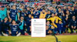 Alianza Lima y el comunicado sobre su clasificación en Copa Sudamericana.