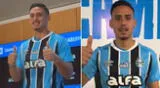 Erick Noriega fue presentado en Gremio de Porto Alegre.
