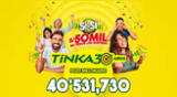 Conoce los resultados de La Tinka del domingo 31 de agosto y sepa cuál fue la jugada ganadora.