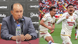 Juan Reynoso le dio tajante calificativo al juego de Universitario tras la victoria crema sobre Melgar.
