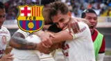 Universitario enfrentaría al Barcelona.