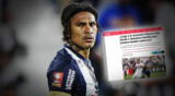 Prensa chilena y su potente calificativo sobre Paolo Guerrero previo al duelo con U de Chile