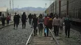 Inmigrantes llegando a Estados Unidos.