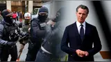 ICE rechaza la nueva ley de Gavin Newsom.