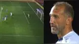 Hernán Barcos apareció así en el Alianza Lima vs U de Chile.