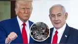 Trump y Netanyahu negocian plan para detener la guerra en Gaza.