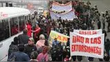 Transportistas de Lima y Callao convocan paro de 24 horas para este lunes 6.