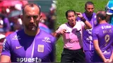 Hernán Barcos reaccionó airadamente tras su expulsión en el Alianza Lima vs. Alianza Universidad.