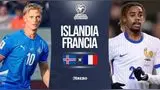 Islandia vs Francia se enfrentarán por la fecha 4 de las Eliminatorias UEFA 2026