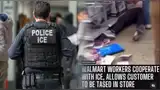 ICE captura a inmigrante en Walmart con ayuda de los empleados.