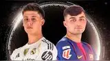 Real Madrid y Barcelona juegan por el Clásico de España. Real Madrid y Barcelona juegan por el Clásico de España.