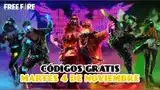 Canjea los nuevos Código Free Fire de Hoy, martes 4 de noviembre del 2025. Canjea los nuevos Código Free Fire de Hoy, martes 4 de noviembre del 2025.