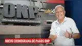 Cronograma de pago de ONP en noviembre