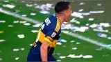 Gol de Merentiel para el 2-0 de Boca Juniors ante River Plate.