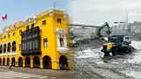 La Municipalidad de Lima realiza trabajos de limpieza y descolmatación en el cauce del río Rímac. La Municipalidad de Lima realiza trabajos de limpieza y descolmatación en el cauce del río Rímac.