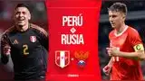 Perú y Rusia se enfrentan en amistoso por fecha FIFA