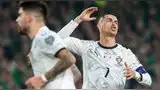 Cristiano Ronaldo expulsado en derrota de Portugal ante Irlanda.