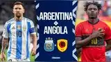 Argentina vs Angola se miden por un emocionante amistoso internacional en Luanda Argentina vs Angola se miden por un emocionante amistoso internacional en Luanda